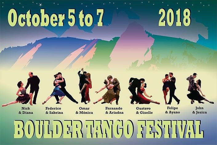 flyer image for Boulder Tango Festival