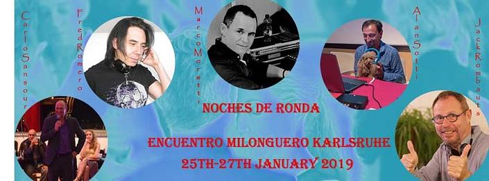 flyer image for Noches de Ronda - Encuentro Milonguero