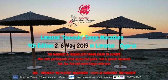 flyer image for 4th Limassol SOUVLAKI Tango Marathon