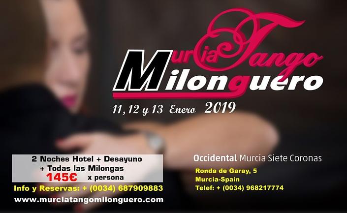 flyer image for Murcia Tango Milonguero