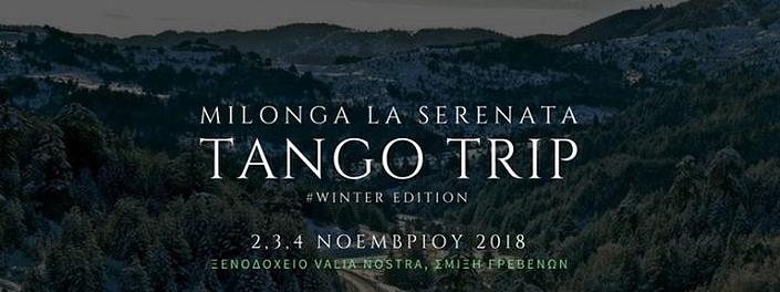 flyer image for Milonga la Serenata Tango Trip winter edition