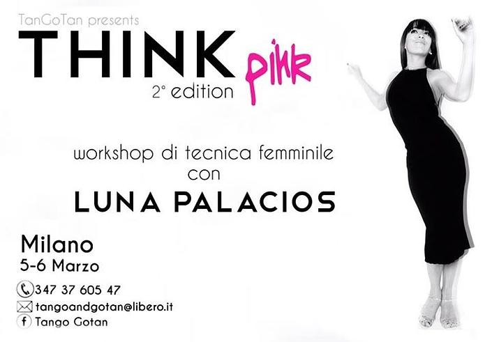 flyer image for THINK PINK