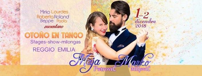 flyer image for Otono en Tango