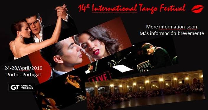 flyer image for 14 International Tango Festival Porto