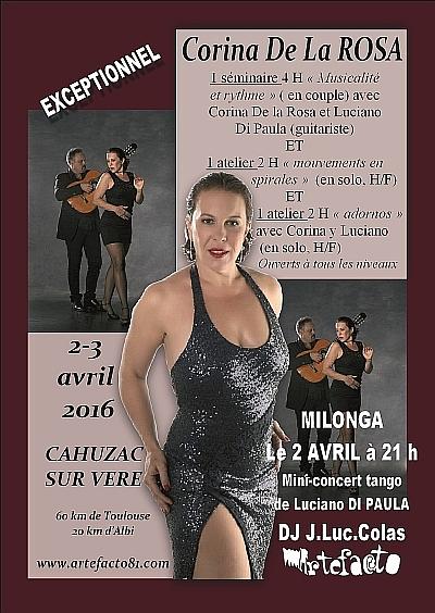 flyer image for WE TANGO