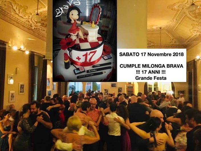 flyer image for FESTA Cumple Milonga Brava