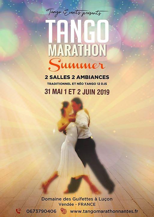 flyer image for Tango Marathon Nantes