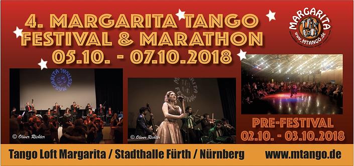 flyer image for Margarita Tango Festival
