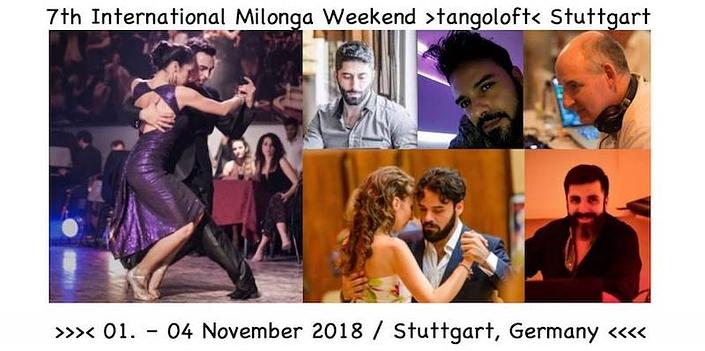 flyer image for 7th tangoloft Milonga Weekend  Stuttgart