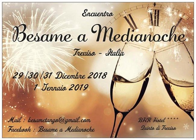 flyer image for Besame a Medianoche