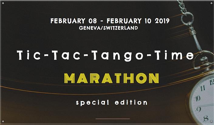 flyer image for Tic-Tac-Tango Marathon