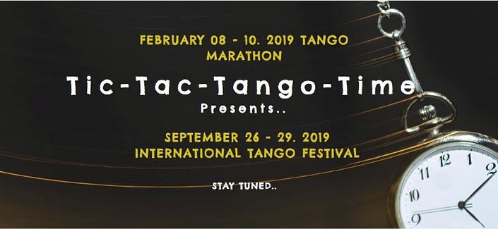 flyer image for Tic-Tac-Tango INternational Tango Festival