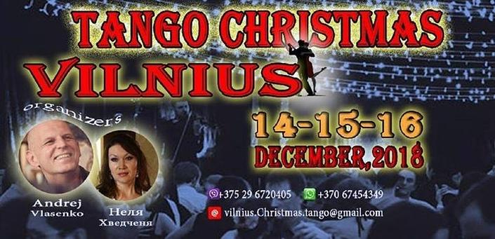 flyer image for Vilnius Christmas Tango Holiday