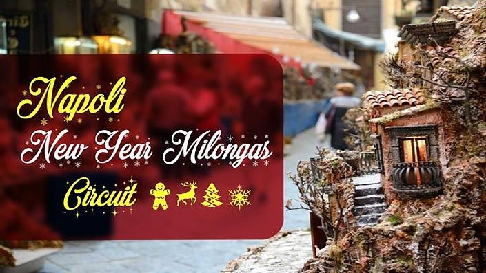 flyer image for Napoli New Year Milongas Circuit