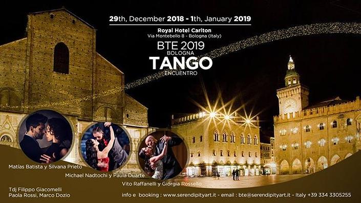 flyer image for Bologna Tango Encuentro