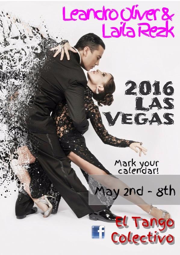 flyer image for Las Vegas Tangolicious weekend 2016
