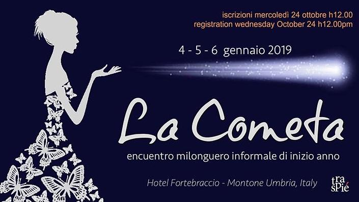 flyer image for La cometa