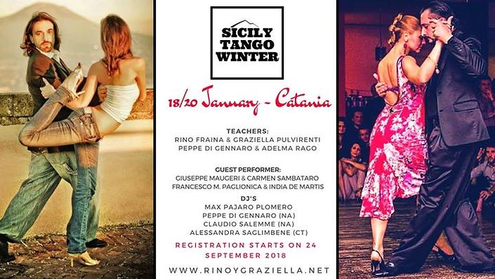flyer image for Sicily Tango Winter Catania