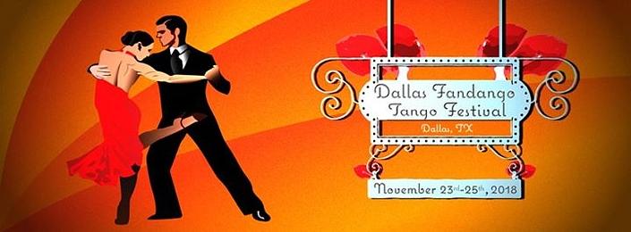 flyer image for Dallas Fandango Tango Festival