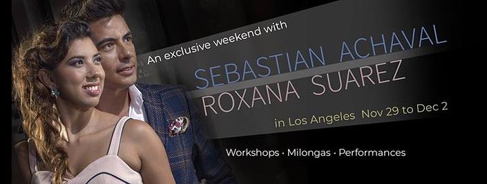 flyer image for An Exclusive Weekend with Sebastian Achaval Roxana Suarez