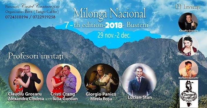 flyer image for Milonga Nacional 2018