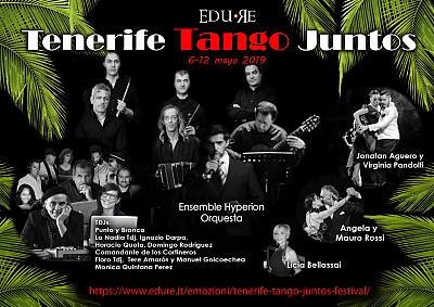 flyer image for Tenerife Tango Juntos Festival