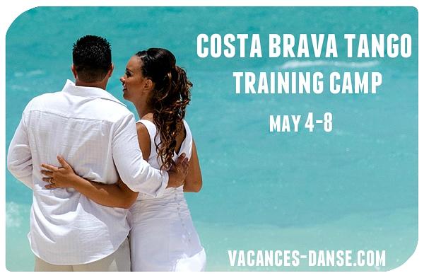 flyer image for COSTA BRAVA TANGO TRAINING CAMP