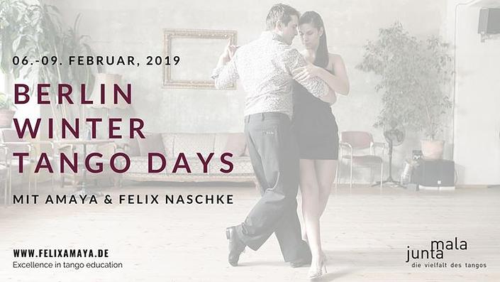 flyer image for Berlin Winter Tango Days