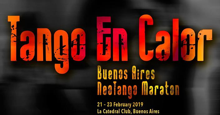 flyer image for Buenos Aires NeoTango Maraton