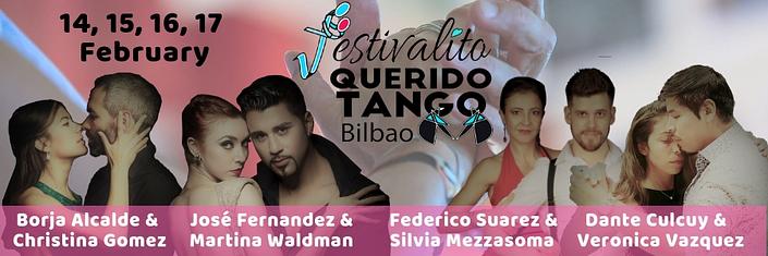 flyer image for Festivalito Querido Tango Bilbao