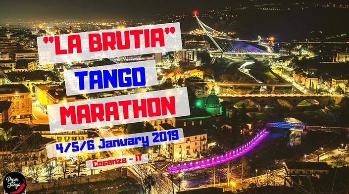 flyer image for La Brutia Tango Marathon 2019
