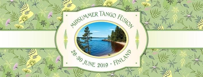 flyer image for Midsummer Tango Fusion