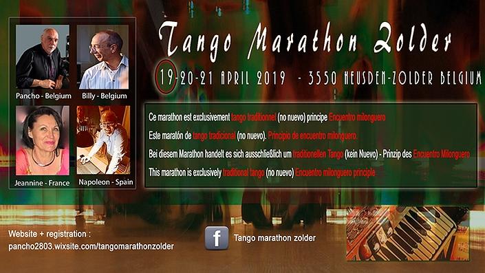 flyer image for Tango Marathon Zolder