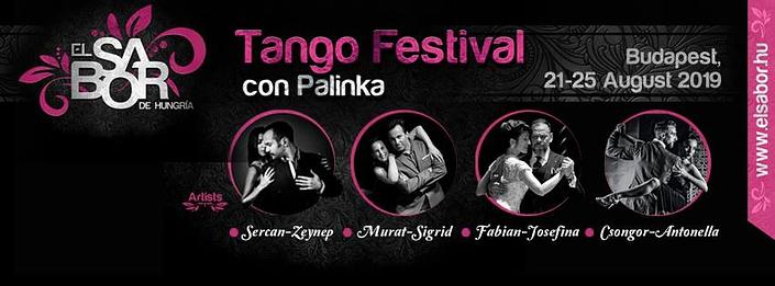 flyer image for 7th El Sabor de Hungria Tango Festival con Palinka
