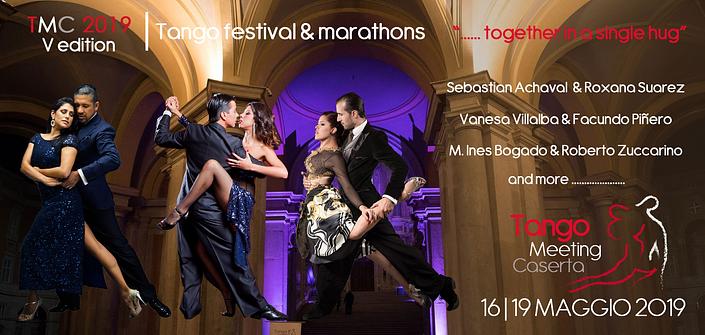 flyer image for V Tango Meeting Caserta  2019 May 16-19