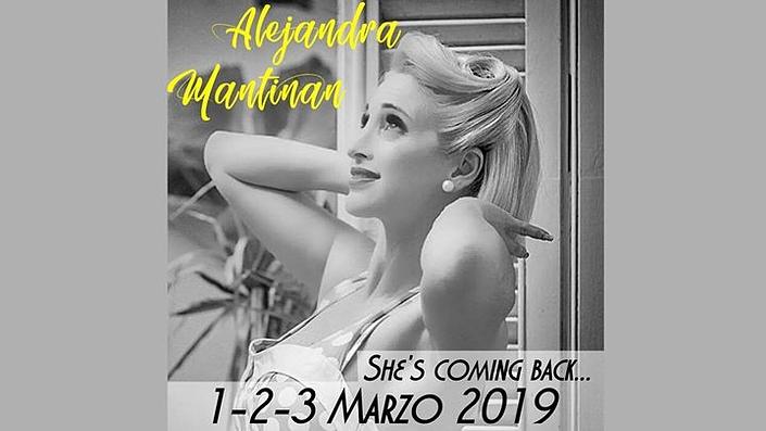 flyer image for Alejandra is coming