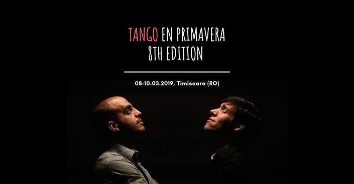 flyer image for Tango en Primavera