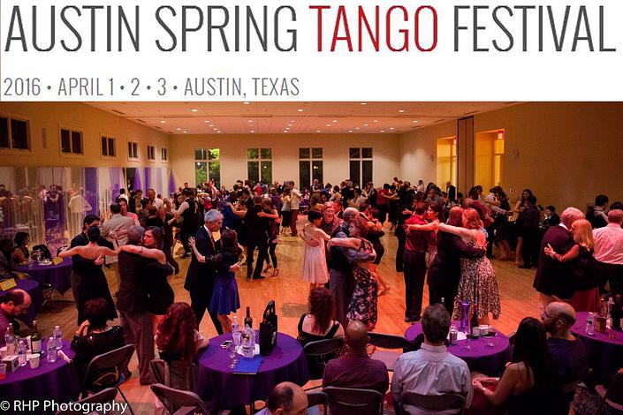 flyer image for Austin Spring Tango Festival 2016