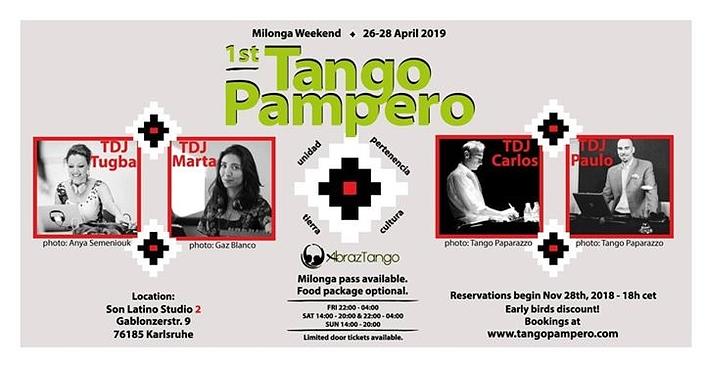 flyer image for Tango Pampero