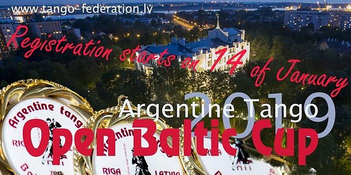 flyer image for The 5th Argentine Tango Open Baltic Cup
