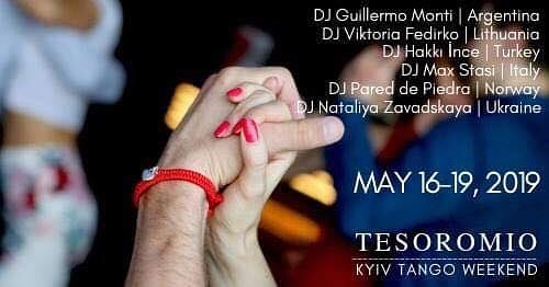 flyer image for Tesoromio Tango Weekend
