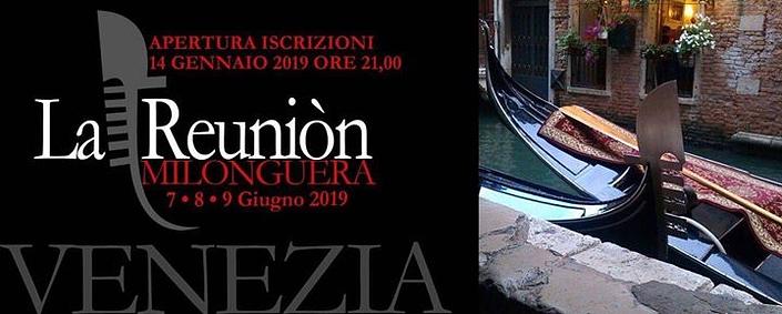 flyer image for 7 Reunion Milonguera in Venezia