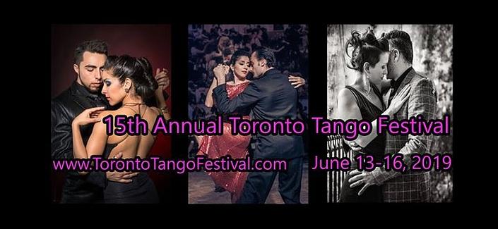 flyer image for Toronto Tango Festival