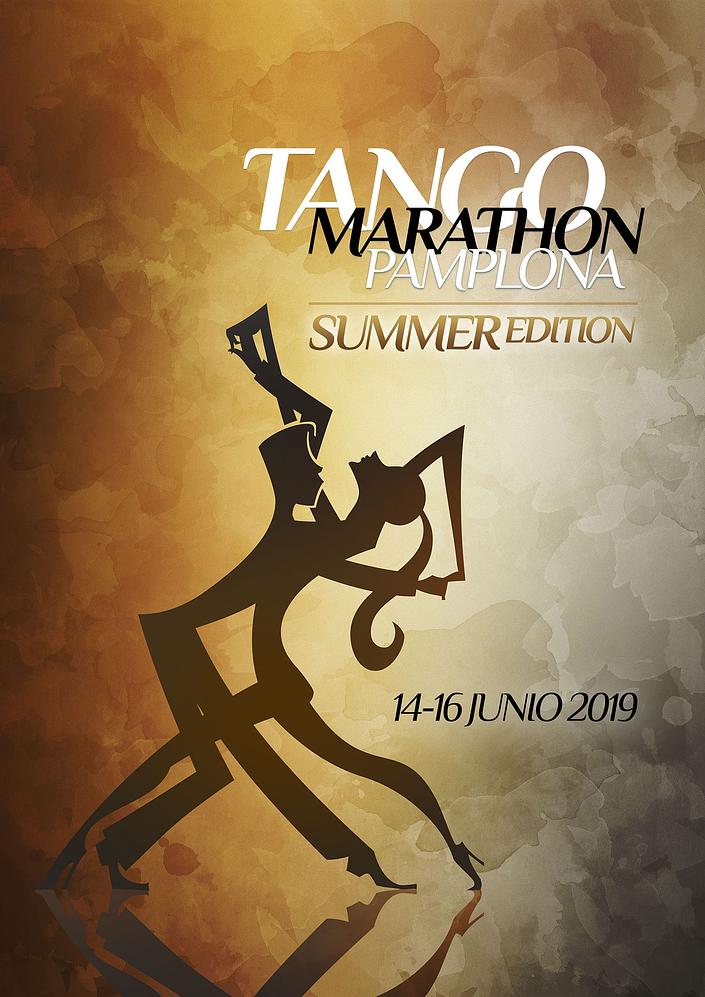 flyer image for Tango Marathon Pamplona Summer