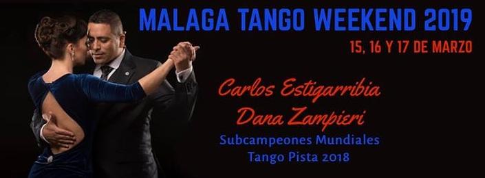 flyer image for Malaga TANGO Weekend