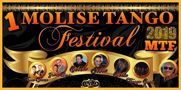 flyer image for 1 Molise Tango Festival