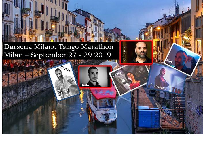 flyer image for Darsena Milano Tango Marathon