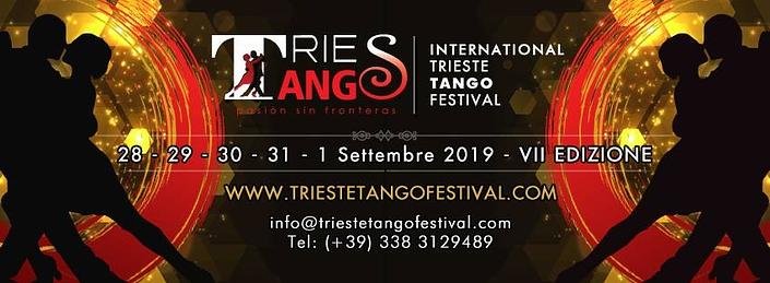 flyer image for 7th International Trieste Tango Festival