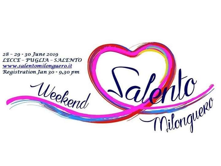 flyer image for WEEK END SALENTO MILONGUERO 28 29 30 JUNE 2019