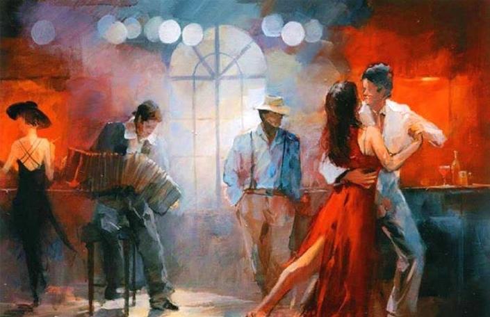 flyer image for Tango Vals workshop